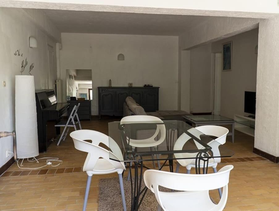Charmant Rez De Villa Climatise Renove, 90M2 Avec Parking Cassis Dış mekan fotoğraf