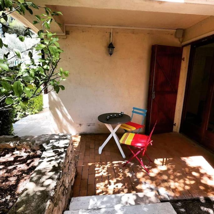 Charmant Rez De Villa Climatise Renove, 90M2 Avec Parking Cassis Dış mekan fotoğraf