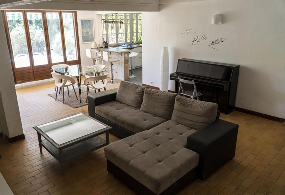Charmant Rez De Villa Climatise Renove, 90M2 Avec Parking Cassis Dış mekan fotoğraf